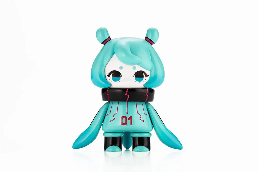 Hinomoto Heavy Industries Actionfigur Ocean Exploration Robot Denshitako No. 3 Hatsune Miku Color Ver. 9 cm termékfotó