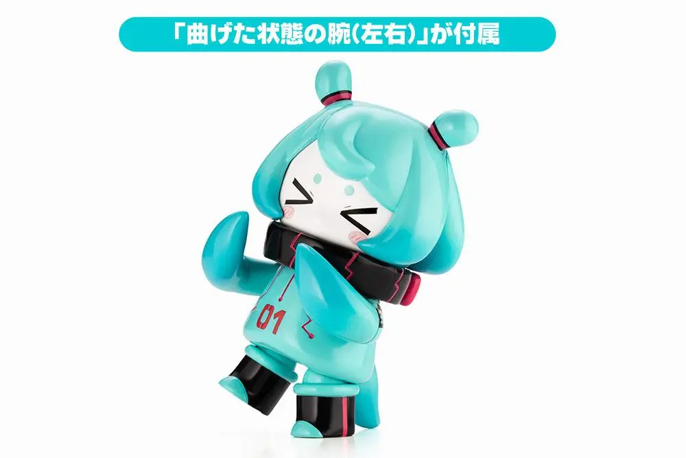 Hinomoto Heavy Industries Actionfigur Ocean Exploration Robot Denshitako No. 3 Hatsune Miku Color Ver. 9 cm termékfotó