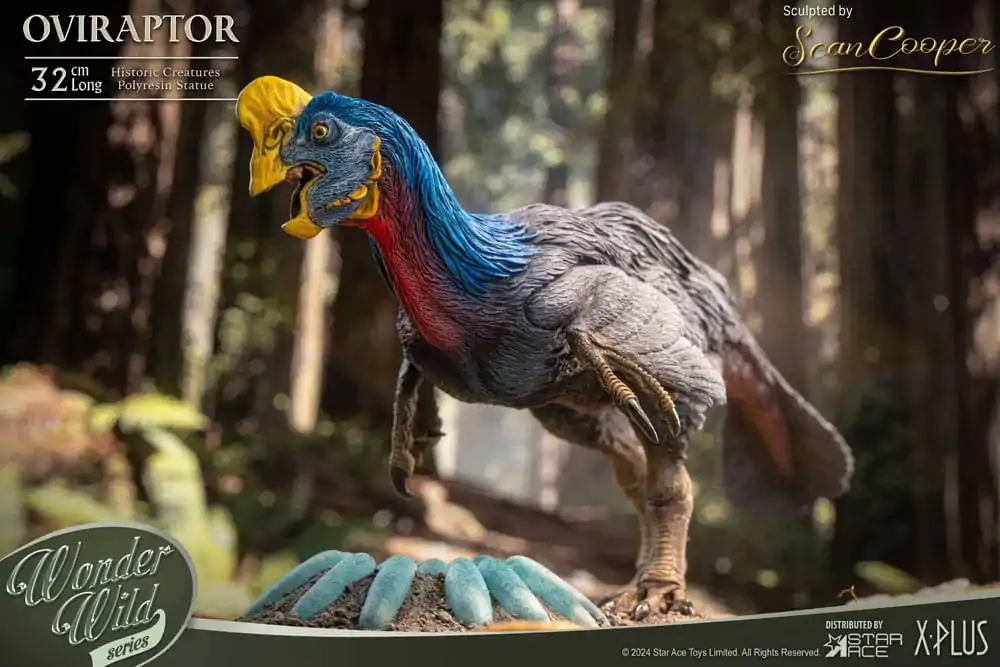 Historic Creatures The Wonder Wild Series Statue Oviraptor 32 cm termékfotó