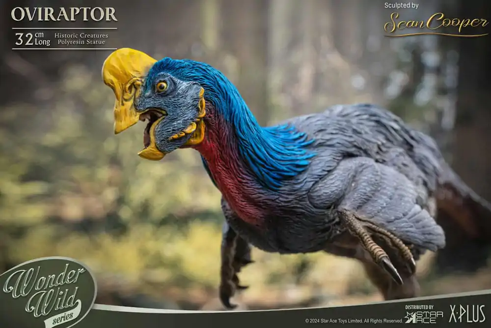 Historic Creatures The Wonder Wild Series Statue Oviraptor 32 cm termékfotó