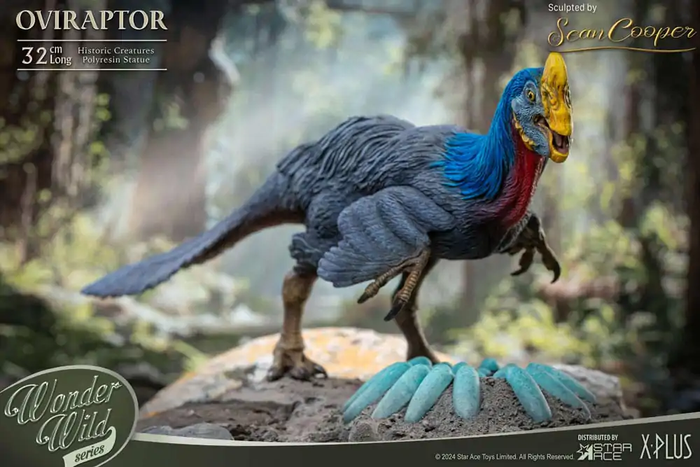 Historic Creatures The Wonder Wild Series Statue Oviraptor 32 cm termékfotó