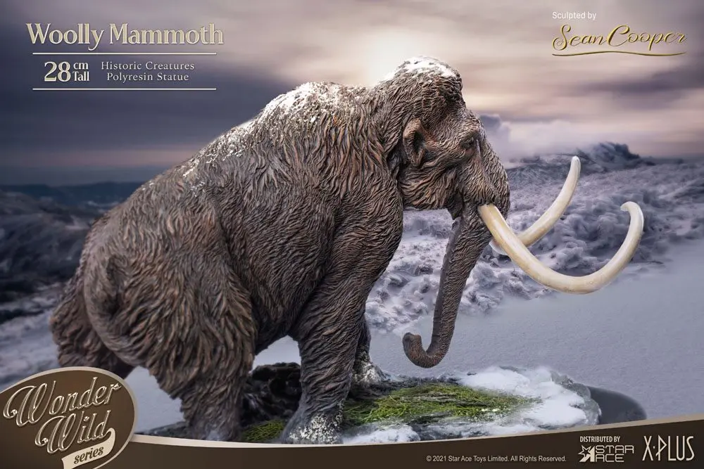 Historic Creatures The Wonder Wild Series Statue The Woolly Mammoth 28 cm Produktfoto