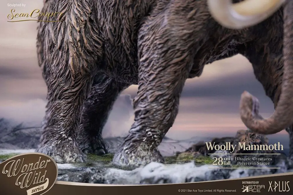 Historic Creatures The Wonder Wild Series Statue The Woolly Mammoth 28 cm Produktfoto