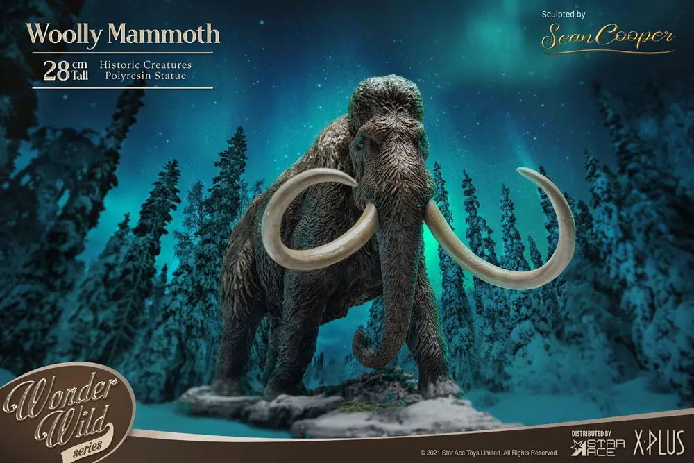 Historic Creatures The Wonder Wild Series Statue The Woolly Mammoth 28 cm Produktfoto