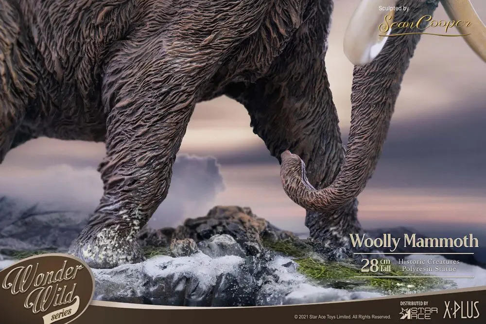 Historic Creatures The Wonder Wild Series Statue The Woolly Mammoth 28 cm Produktfoto