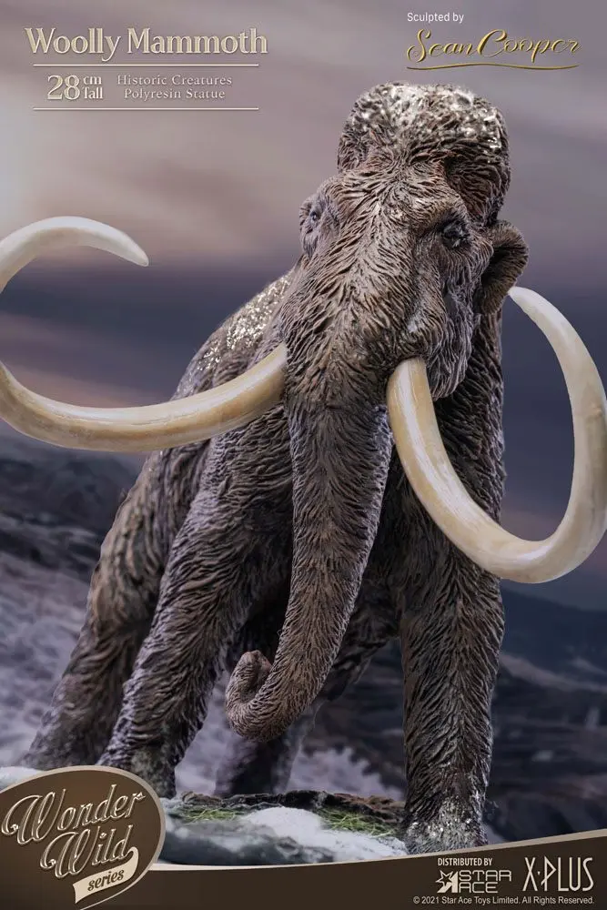 Historic Creatures The Wonder Wild Series Statue The Woolly Mammoth 28 cm Produktfoto