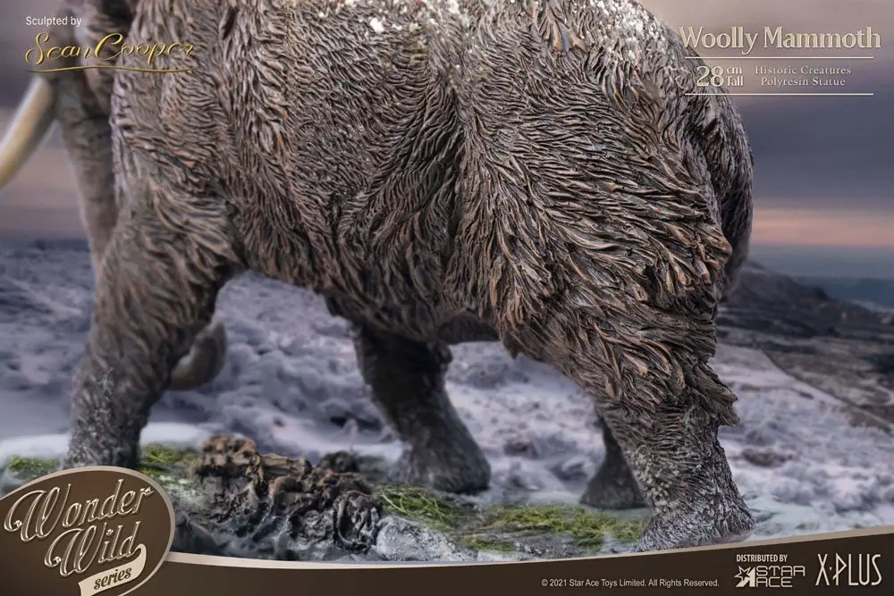 Historic Creatures The Wonder Wild Series Statue The Woolly Mammoth 28 cm Produktfoto