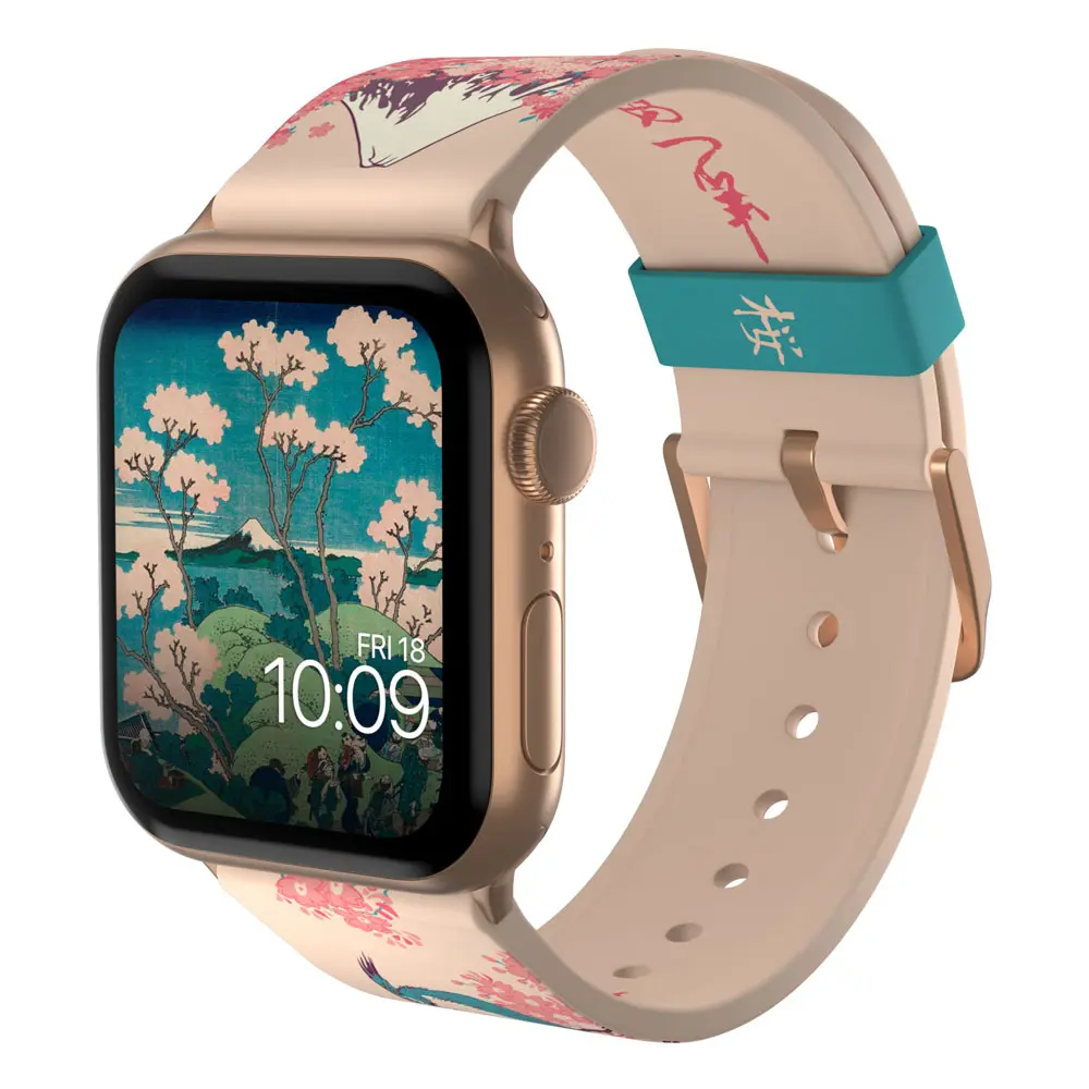 Hokusai Smartwatch-Armband Cherry Blossom Produktfoto