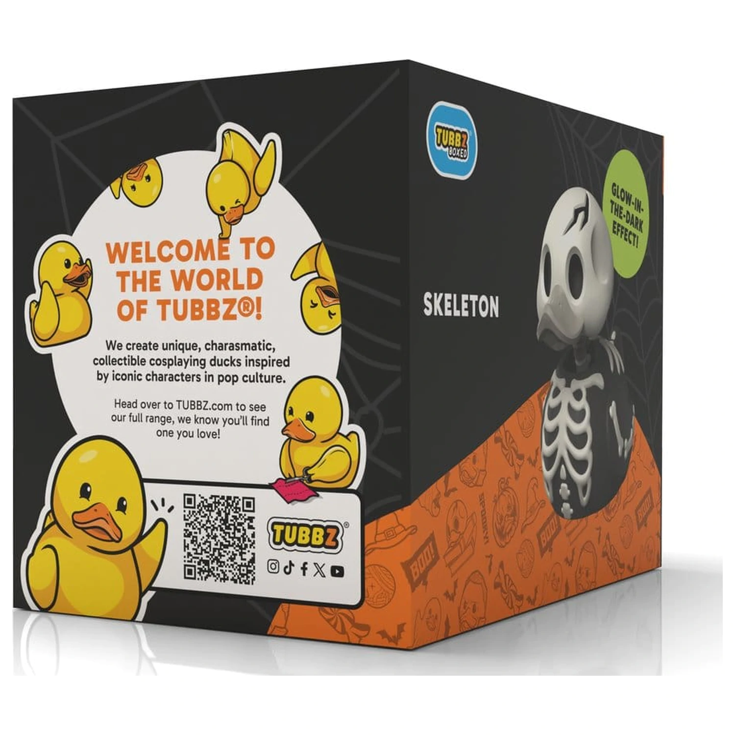 Holidays Tubbz PVC Figur Skeleton Halloween Boxed Edition 10 cm Produktfoto