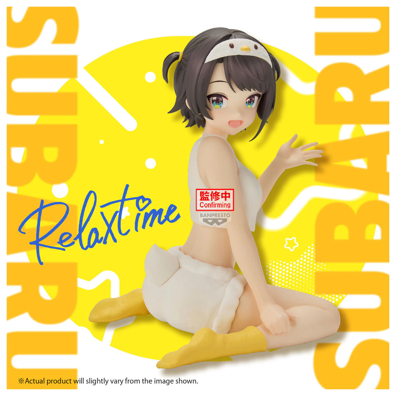 Hololive Oozora Subaru Relax Time Figur 12cm Produktfoto