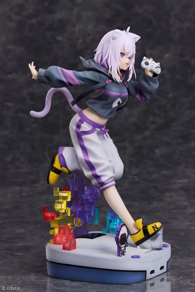 Hololive Production PVC Statue 1/7 Nekomata Okayu We Are Gamers Ver. 23 Zentimeter Produktfoto