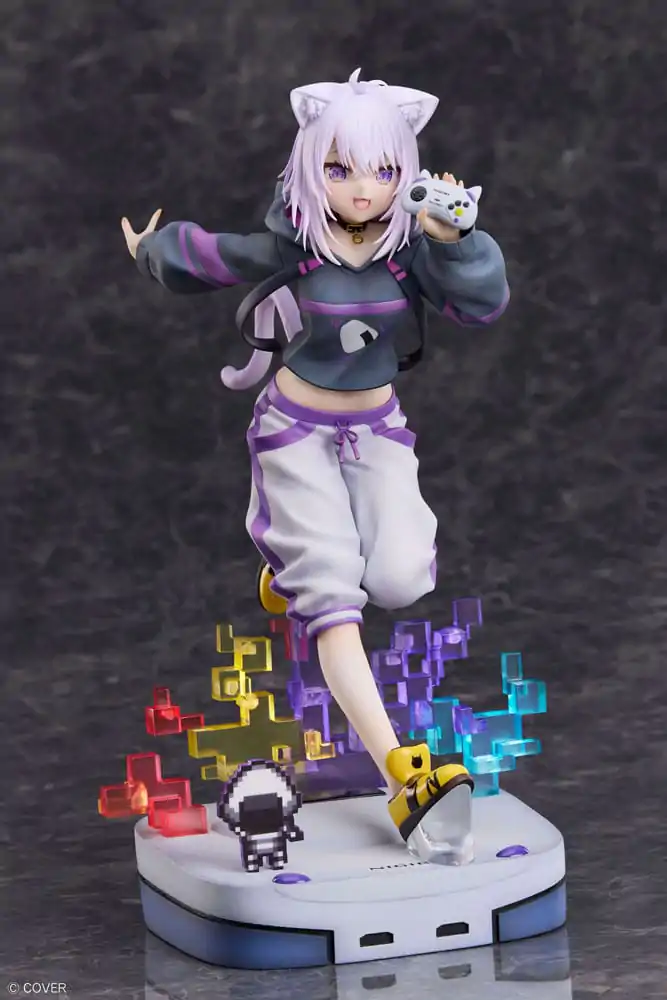 Hololive Production PVC Statue 1/7 Nekomata Okayu We Are Gamers Ver. 23 Zentimeter Produktfoto