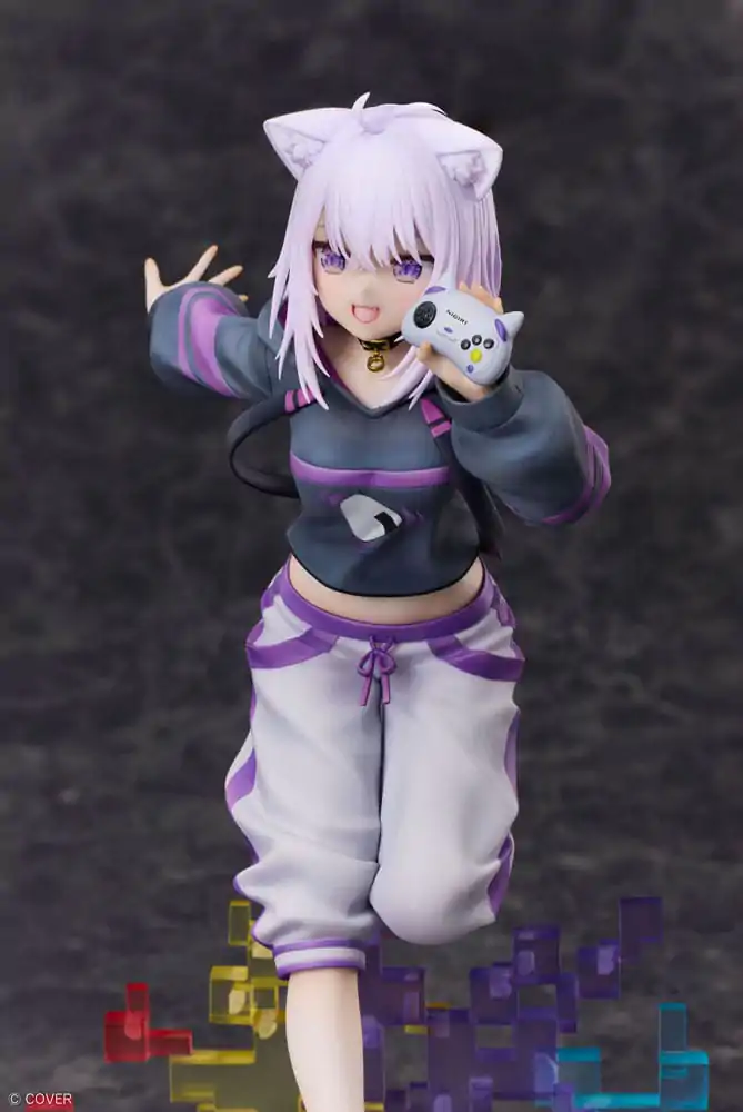 Hololive Production PVC Statue 1/7 Nekomata Okayu We Are Gamers Ver. 23 Zentimeter Produktfoto