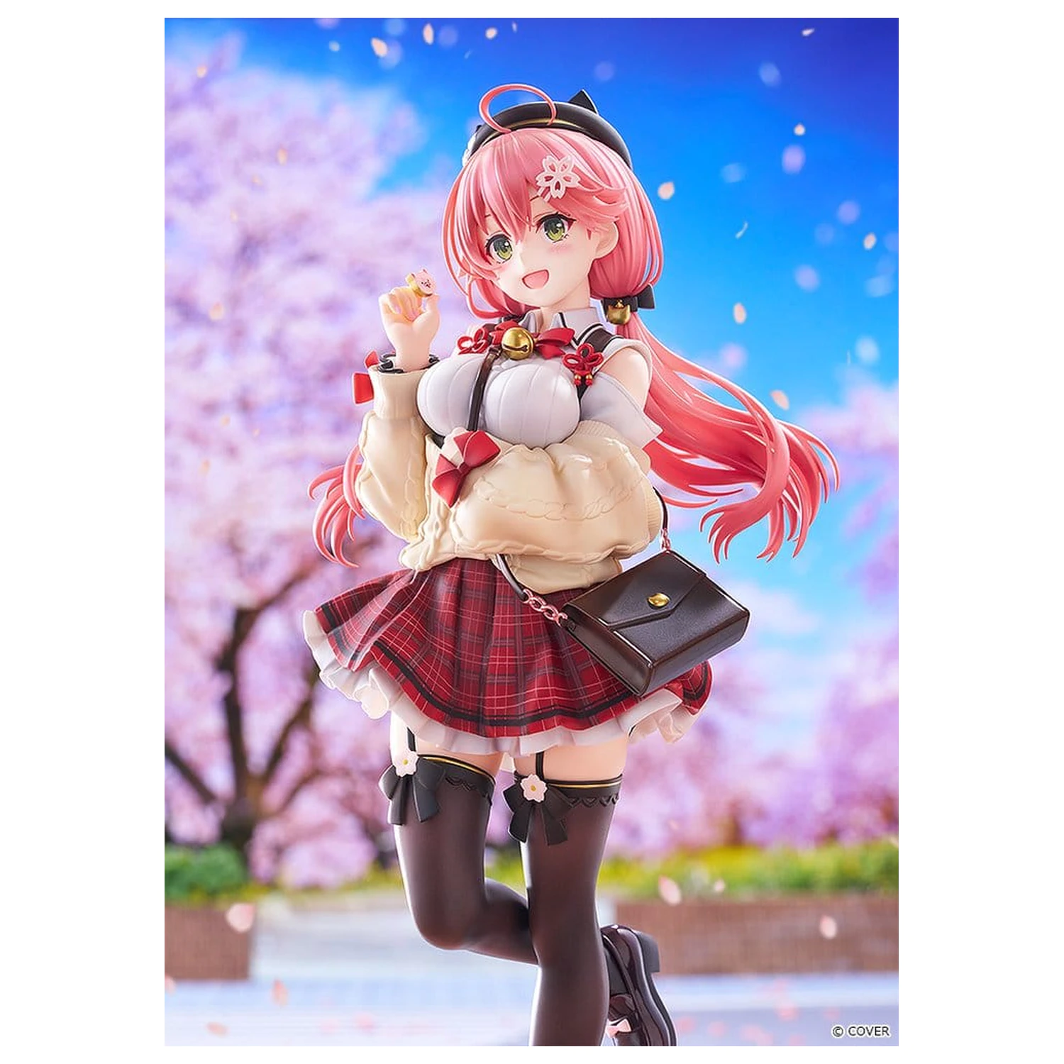 Hololive Production PVC Figur 1/7 Sakura Miko: Date Style - Casual Outfit Ver. 24 cm Produktfoto