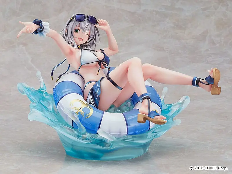 Hololive Production PVC Statue 1/7 Shirogane Noel: Swimsuit Ver. 15 cm termékfotó