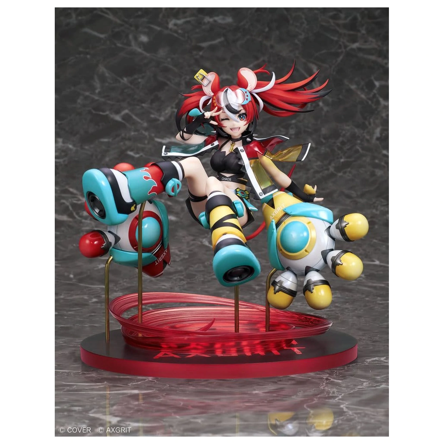 Hololive Production English -Promise- PVC Figur 1/7 Hakos Baelz "AXGRIT" Ver. 21 cm Produktfoto