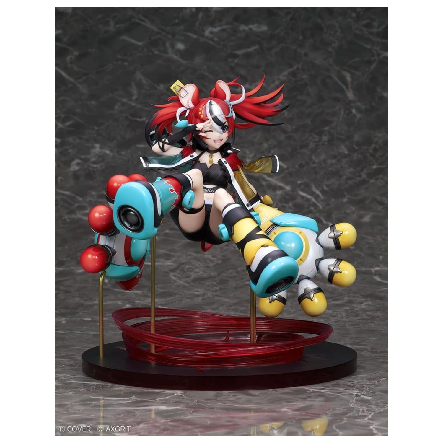 Hololive Production English -Promise- PVC Figur 1/7 Hakos Baelz "AXGRIT" Ver. 21 cm Produktfoto