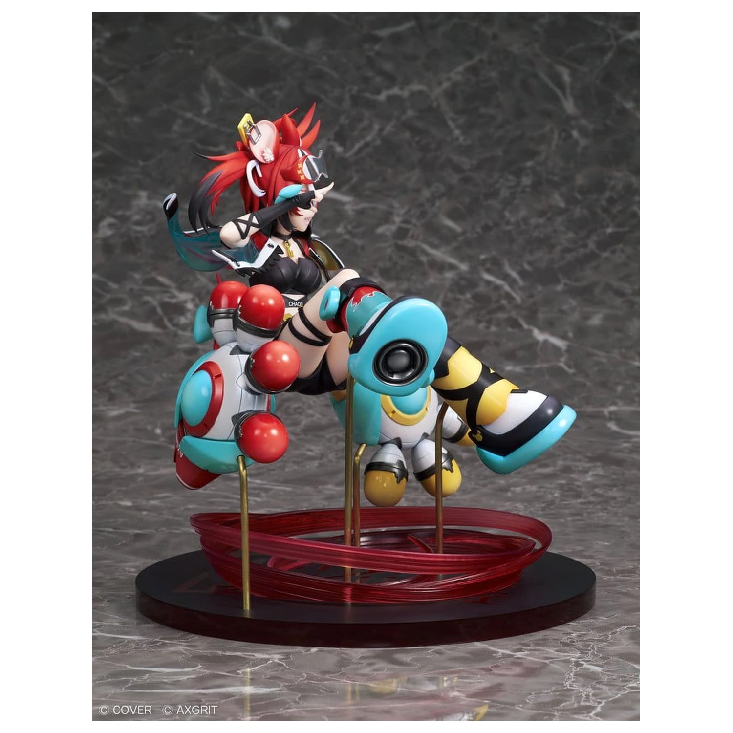 Hololive Production English -Promise- PVC Figur 1/7 Hakos Baelz "AXGRIT" Ver. 21 cm Produktfoto
