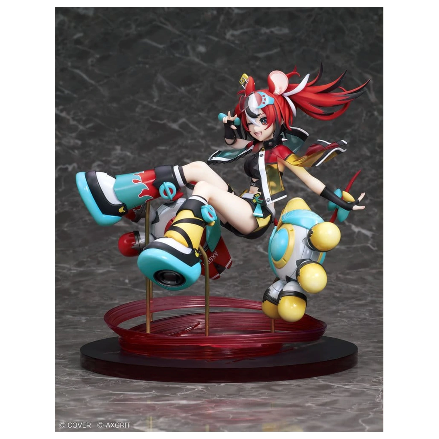 Hololive Production English -Promise- PVC Figur 1/7 Hakos Baelz "AXGRIT" Ver. 21 cm Produktfoto