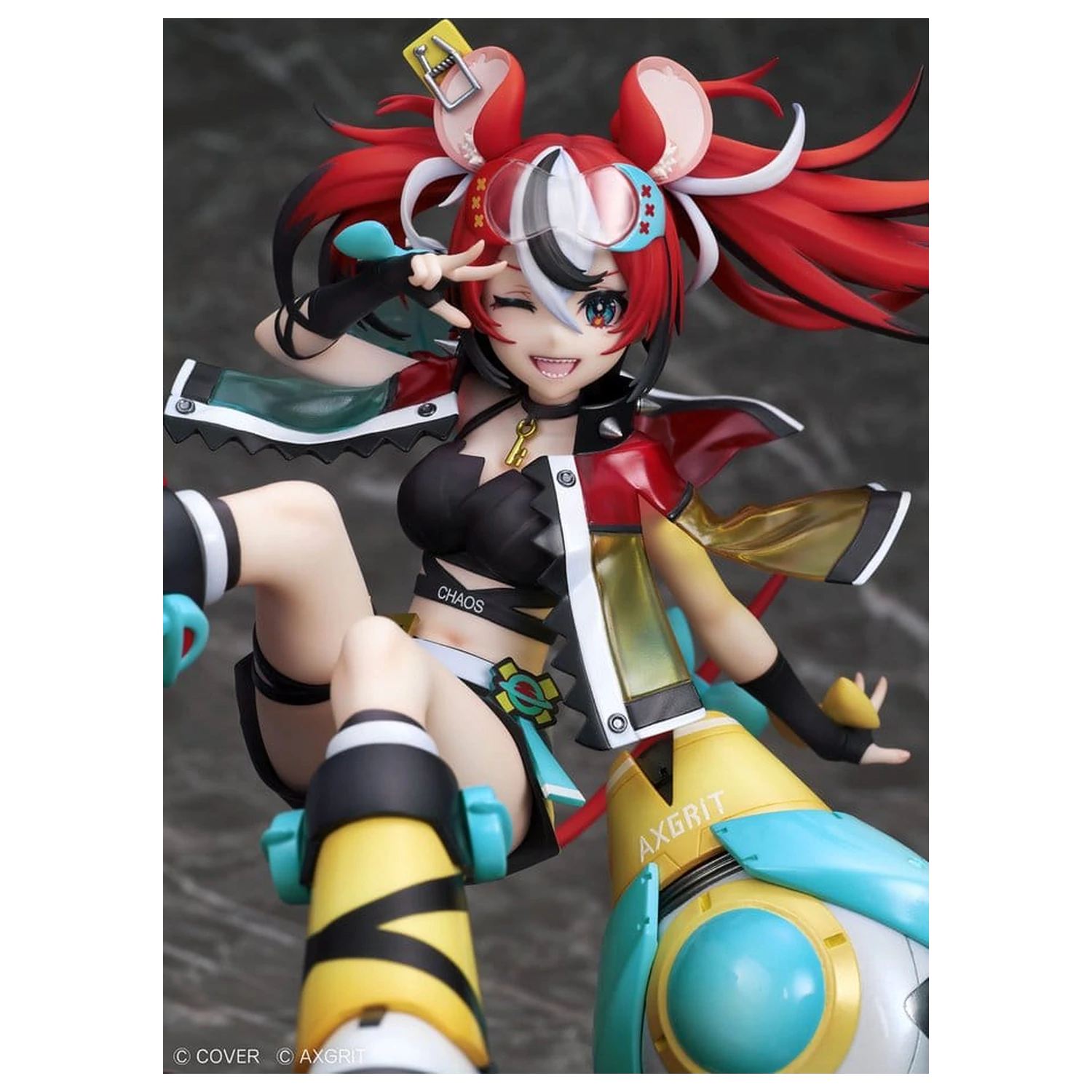 Hololive Production English -Promise- PVC Figur 1/7 Hakos Baelz "AXGRIT" Ver. 21 cm Produktfoto