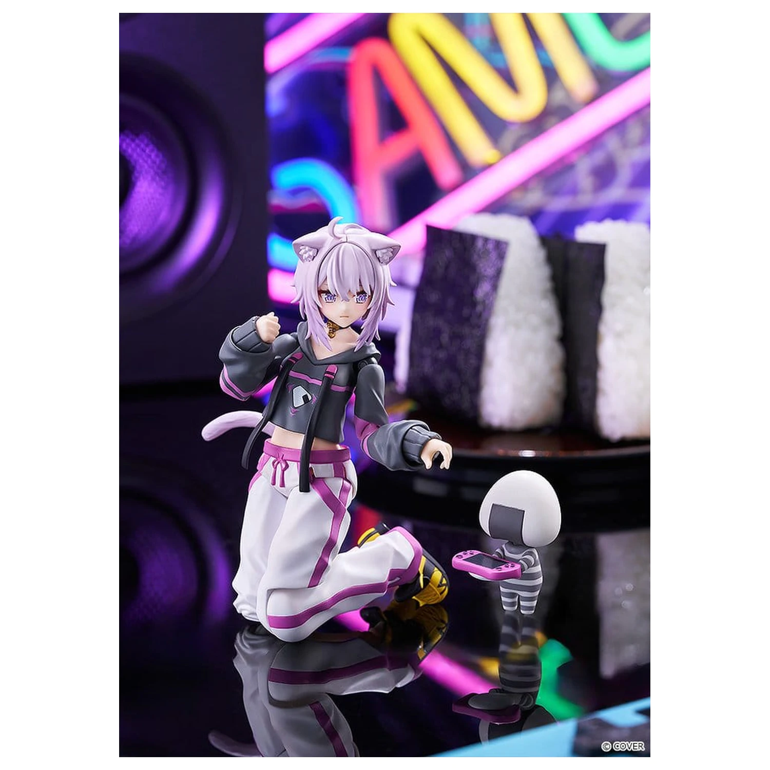 Hololive Production figma Action-Figur Nekomata Okayu 14 cm Produktfoto