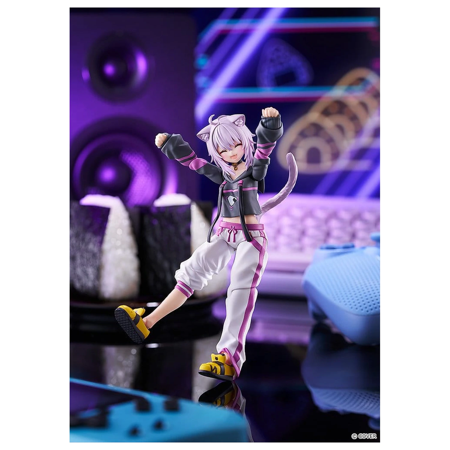 Hololive Production figma Action-Figur Nekomata Okayu 14 cm Produktfoto