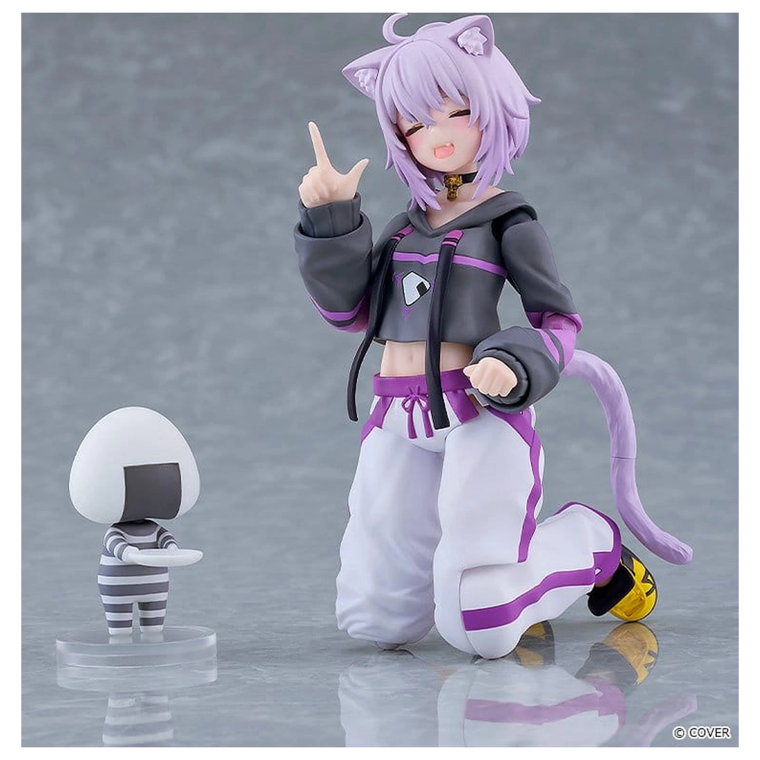 Hololive Production figma Action-Figur Nekomata Okayu 14 cm Produktfoto