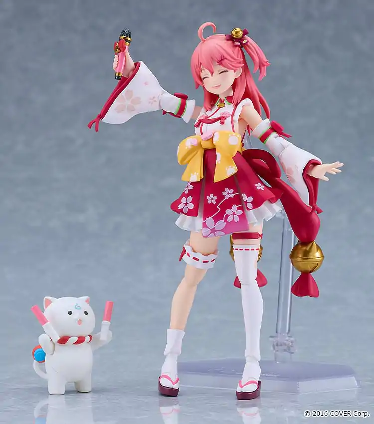 Hololive Production Figma Actionfigur Sakura Miko 14 cm termékfotó