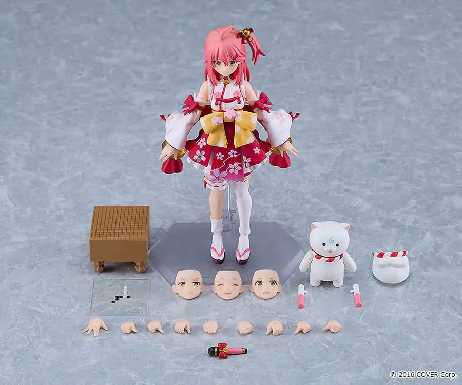 Hololive Production Figma Actionfigur Sakura Miko 14 cm termékfotó