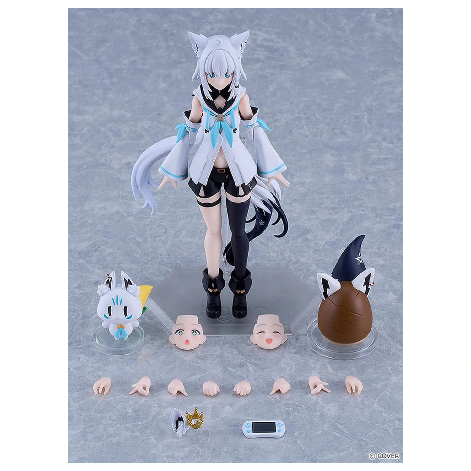 Hololive Production Figma Action-Figur Shirakami Fubuki 15 cm Produktfoto
