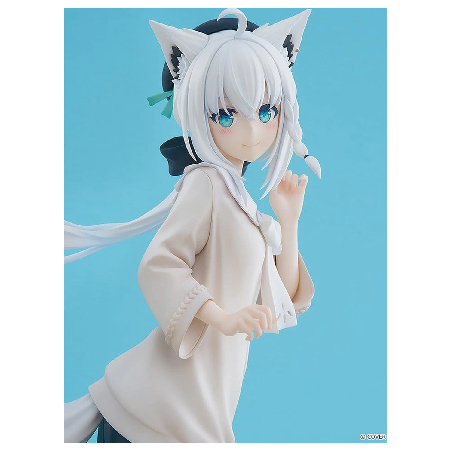 Hololive Production G.S. Collection PVC Figur 1/7 Shirakami Fubuki: Date Style - Casual Outfit Ver. 22 cm Produktfoto