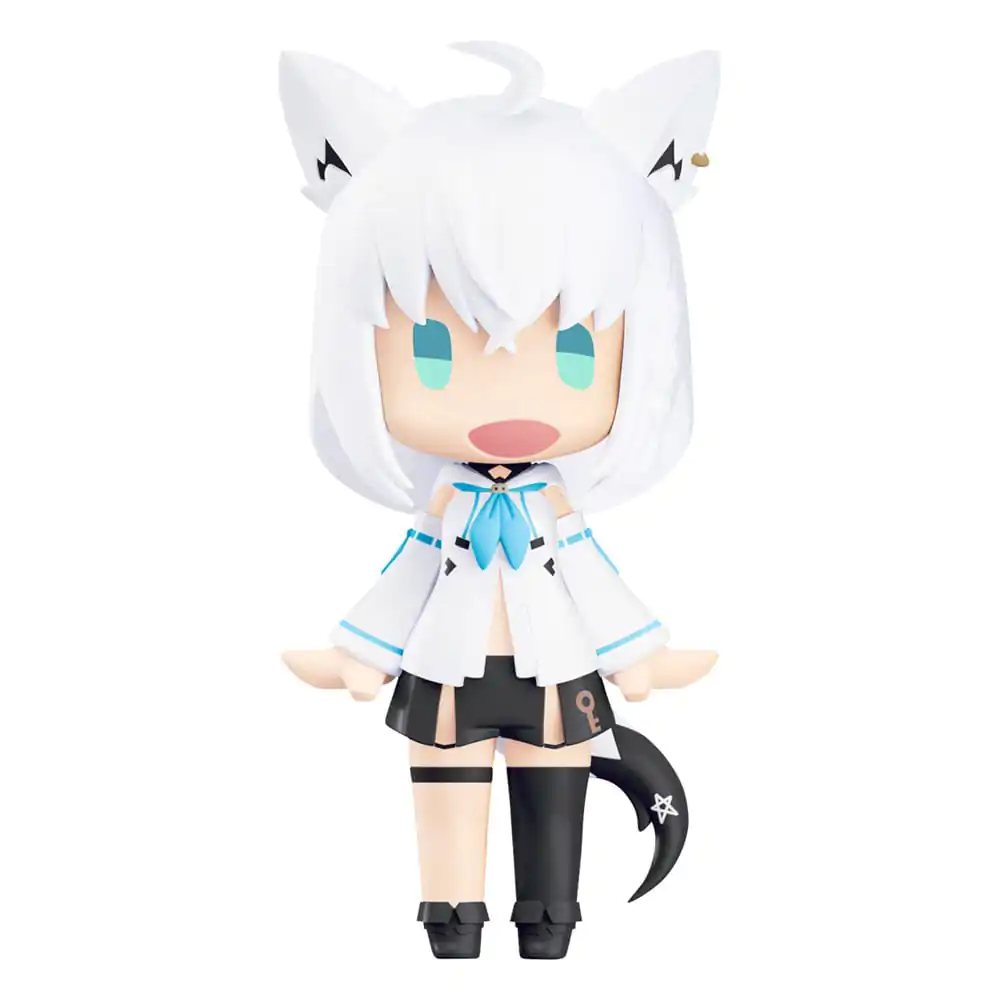 Hololive Production HELLO! GOOD SMILE Actionfigur Shirakami Fubuki 10 cm Produktfoto