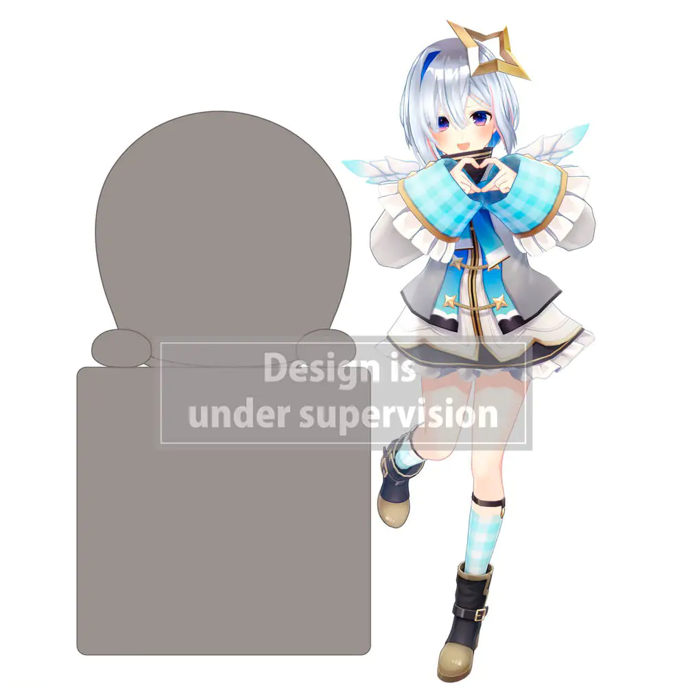 Hololive Production Hikkake PVC Statue Amane Kanata 10 cm Produktfoto