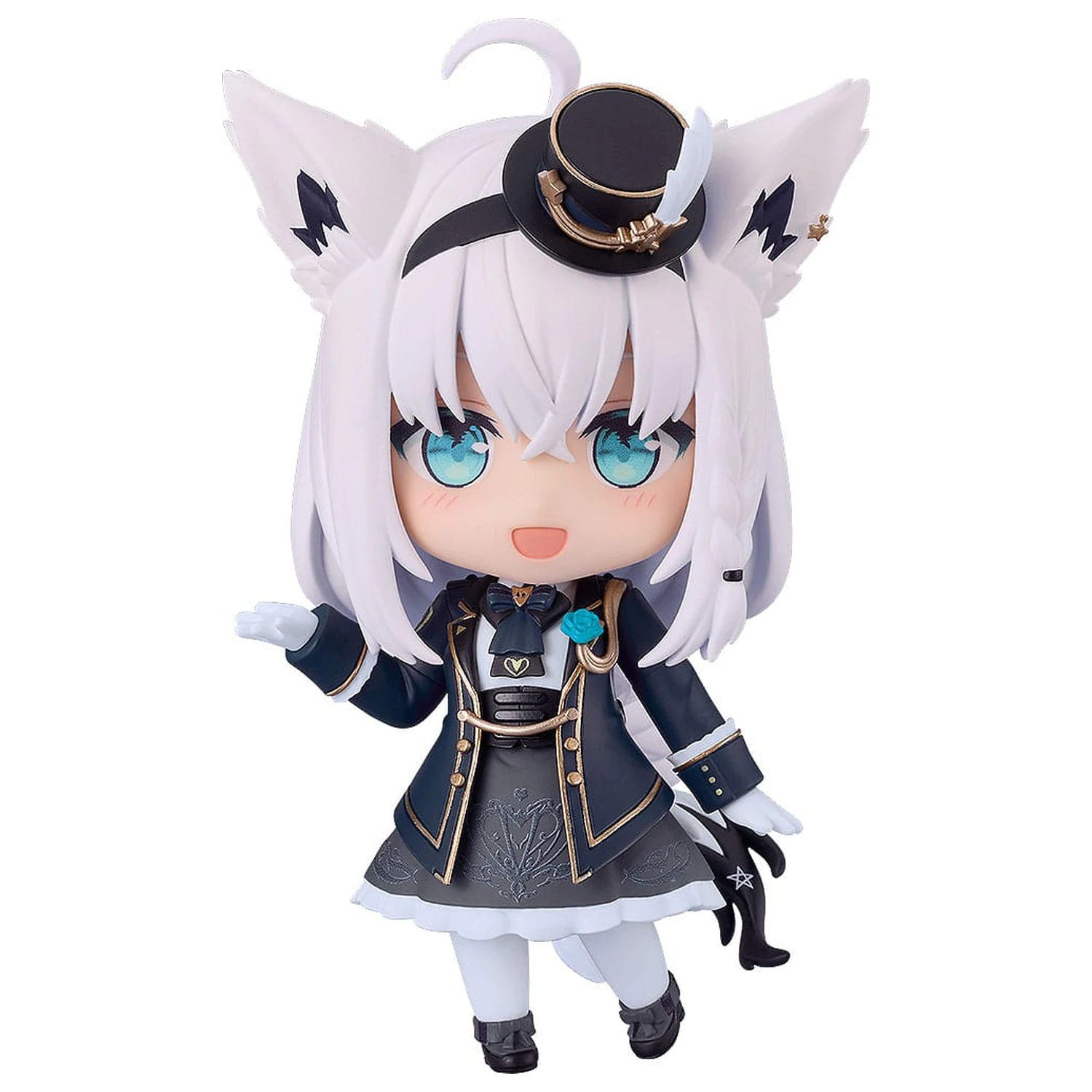 Hololive Production Nendoroid Actionfigur Fubuki: Parade Dress Outfit Ver. 10 cm Produktfoto