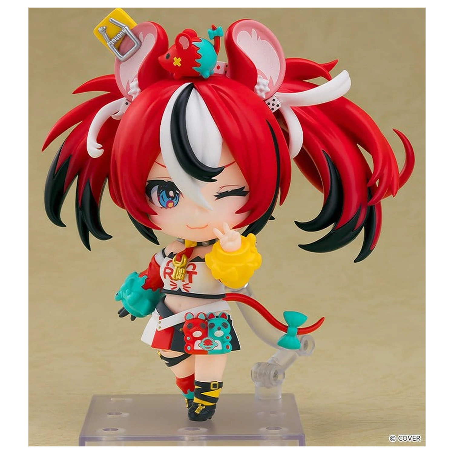 Hololive Production Nendoroid Actionfigur Hakos Baelz 10 cm Produktfoto