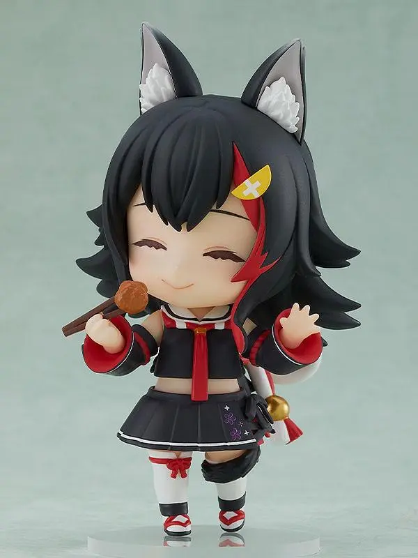 Hololive Production Nendoroid Actionfigur Ookami Mio 10 cm Produktfoto