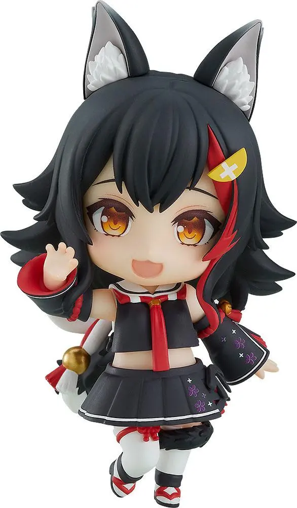 Hololive Production Nendoroid Actionfigur Ookami Mio 10 cm Produktfoto