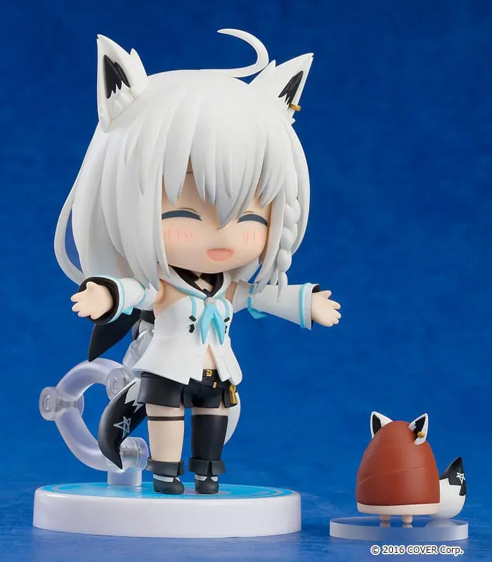 Hololive Production Nendoroid Actionfigur Shirakami Fubuki (re-run) 10 cm termékfotó