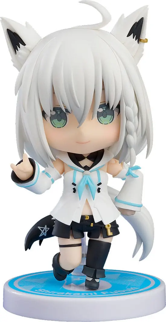 Hololive Production Nendoroid Actionfigur Shirakami Fubuki (re-run) 10 cm termékfotó