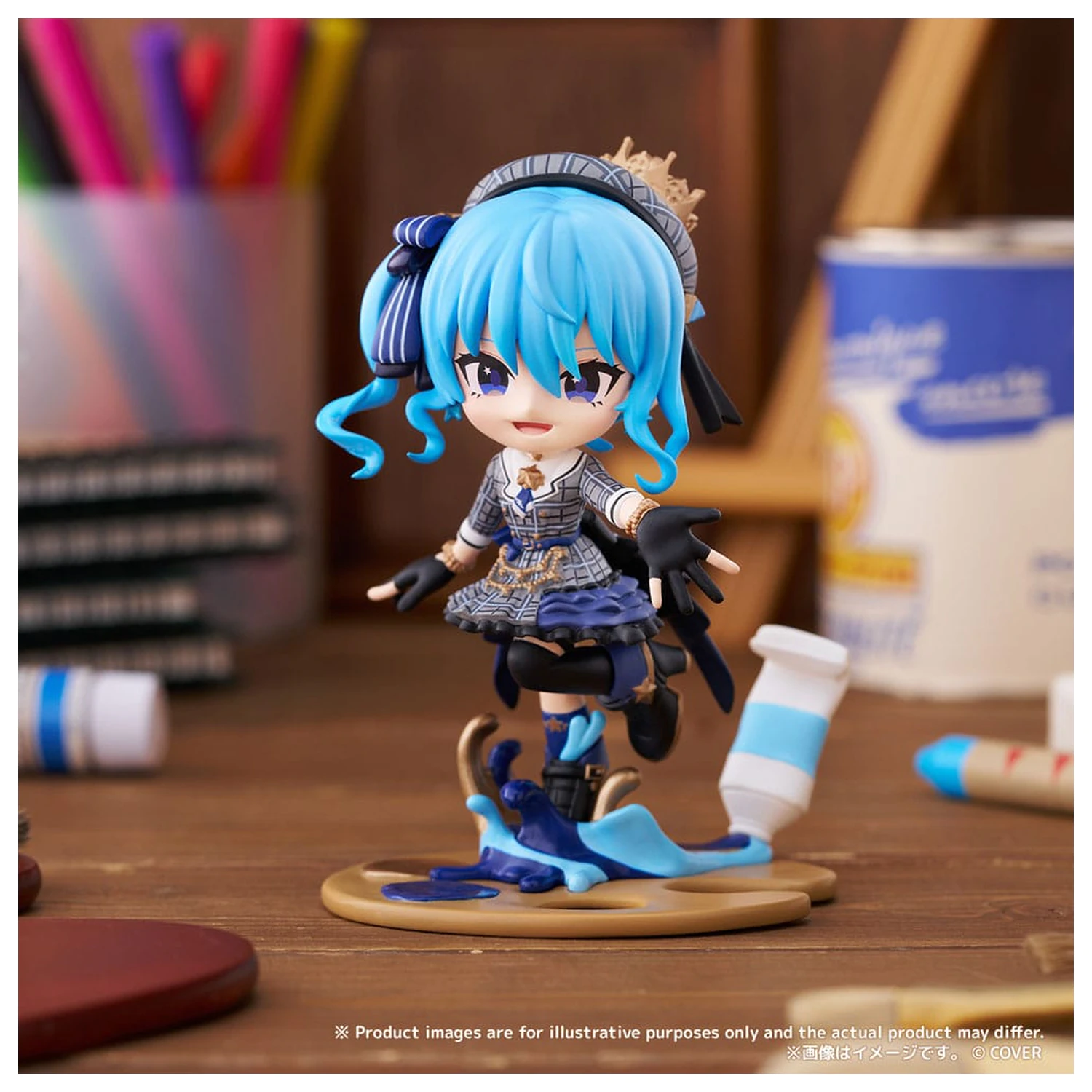 Hololive Production PalVerse PVC Statue Hoshimachi Suisei 11 cm Produktfoto
