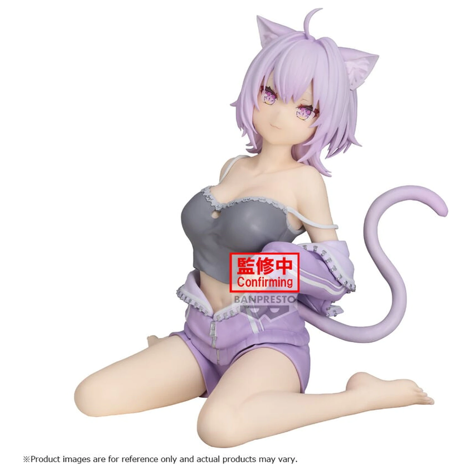 Hololive Relax Time Nekomata Okayu Figur 13cm Produktfoto