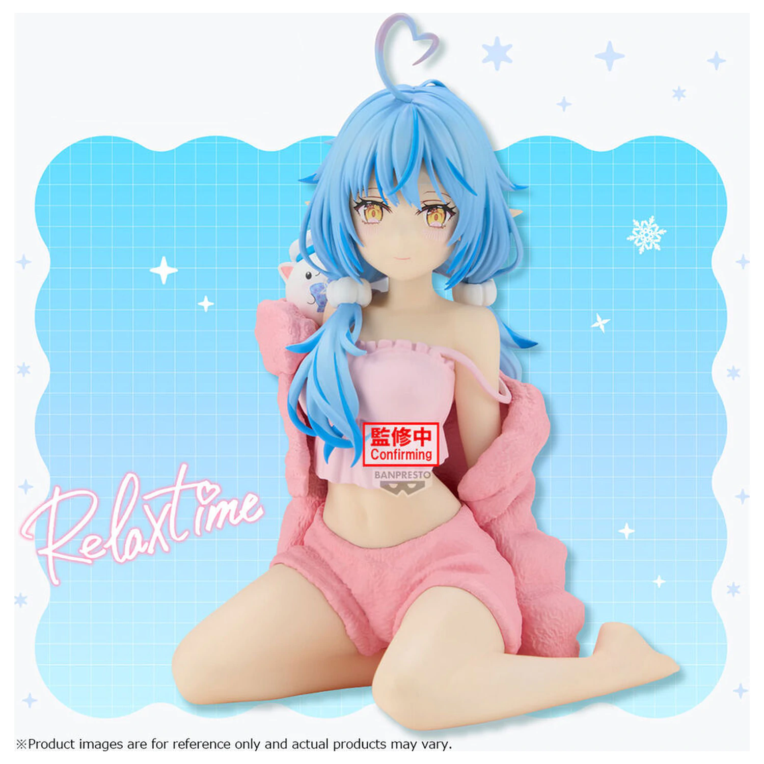 Hololive Relax Time Yukihana Lamy Figur 14cm Produktfoto
