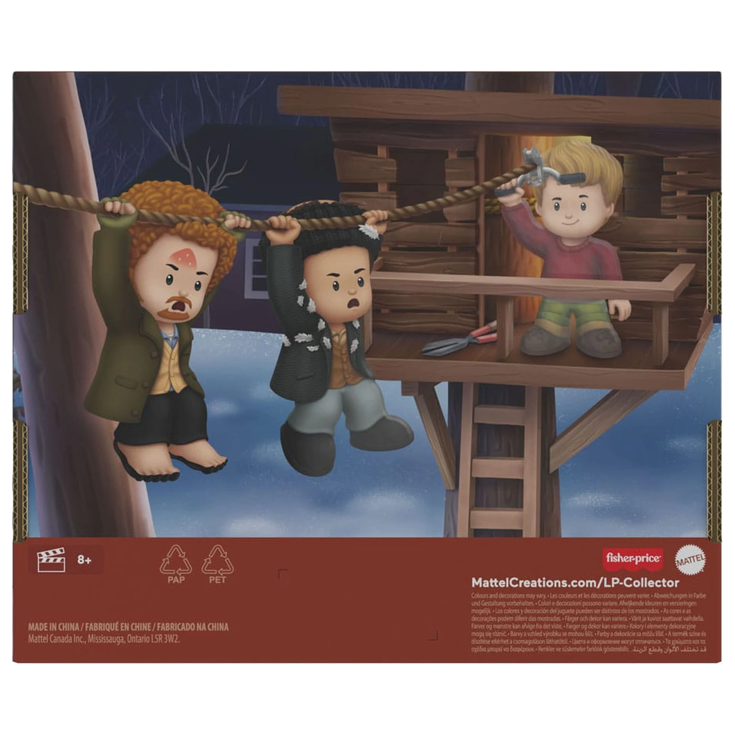 Home Alone Fisher-Price Little People Collector Mini Figuren 3er-Pack 7 cm Produktfoto