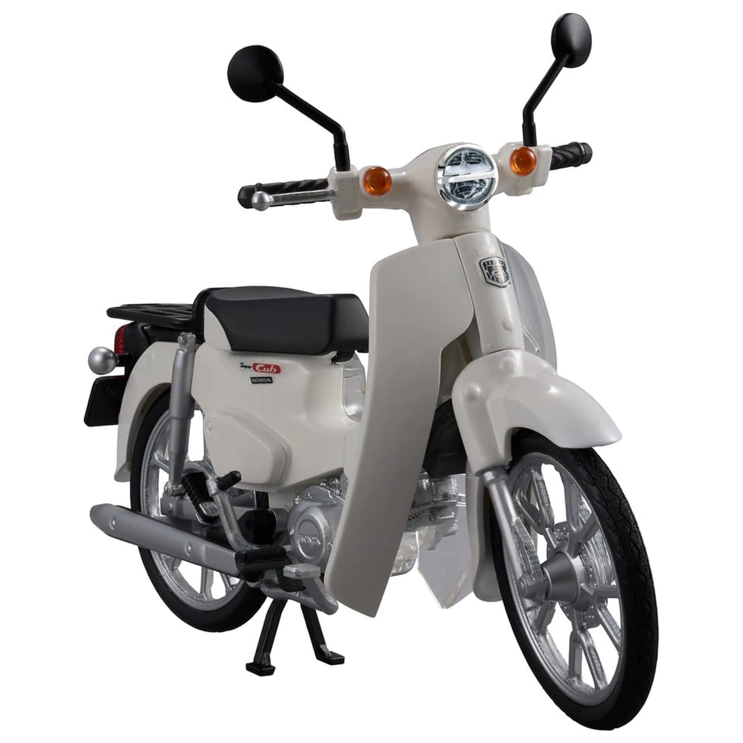 Honda Kaitanics Plastikmodellbausatz Super Cub 110 Classical White Produktfoto