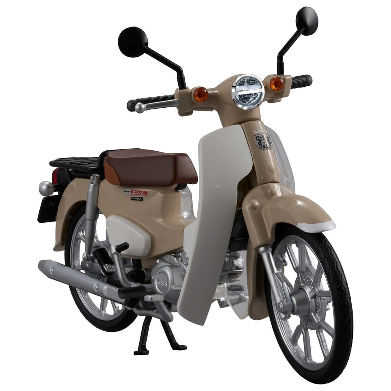 Honda Kaitanics Plastikmodellbausatz Super Cub 110 Virgin Beige Produktfoto