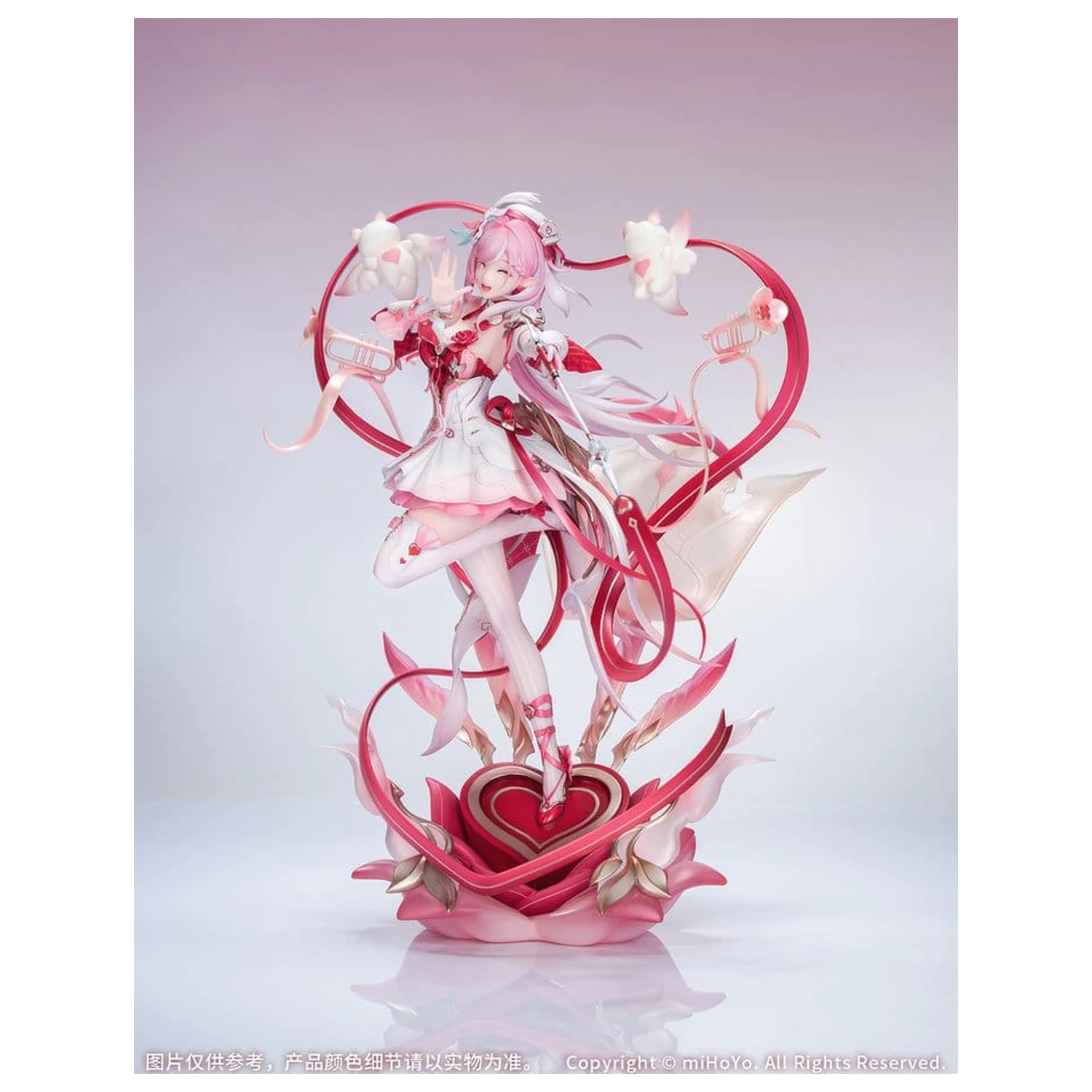 Honkai Impact 3rd PVC Figur 1/7 Elysia Hi Love Elf Ver. mit Bonus 29 cm Produktfoto
