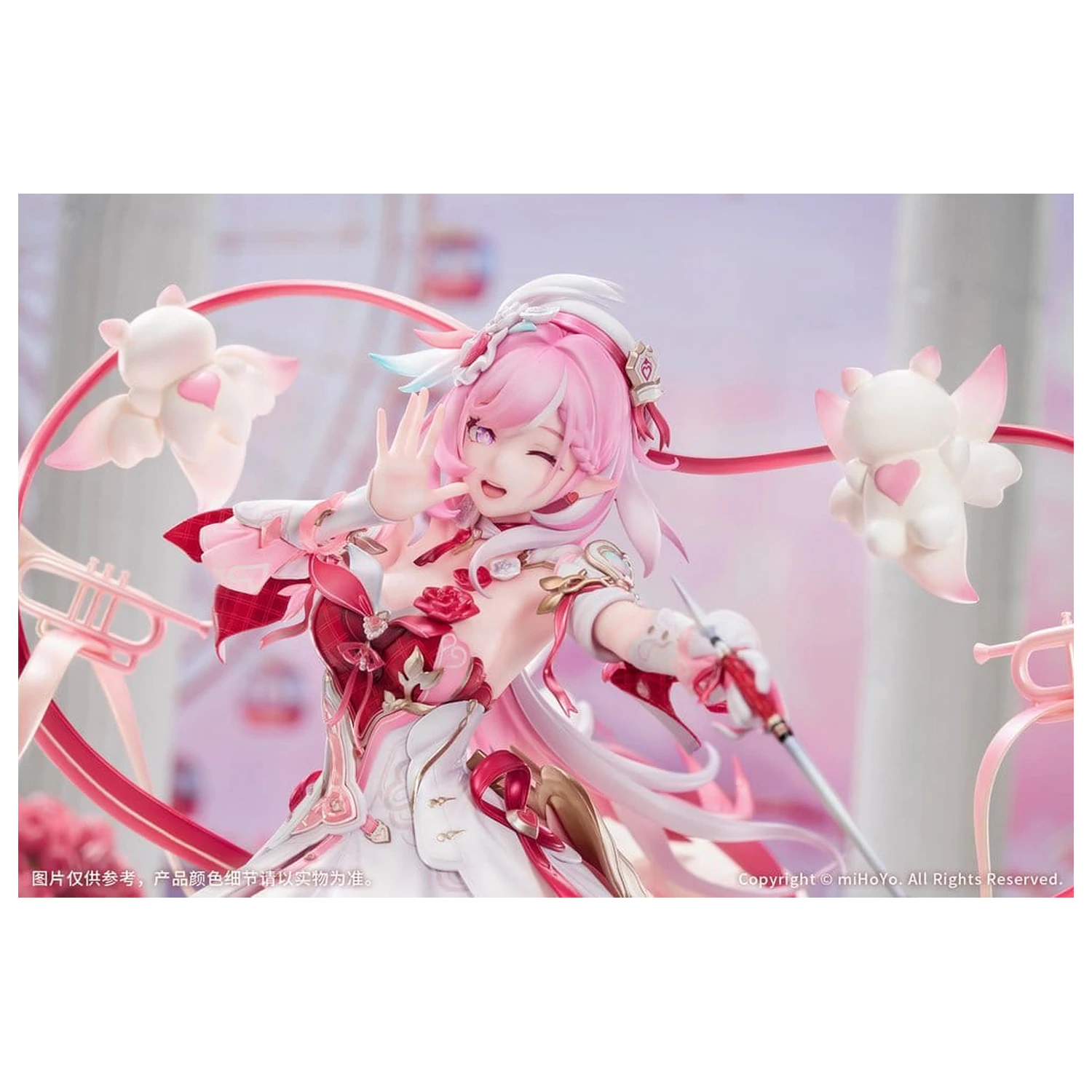Honkai Impact 3rd PVC Figur 1/7 Elysia Hi Love Elf Ver. mit Bonus 29 cm Produktfoto