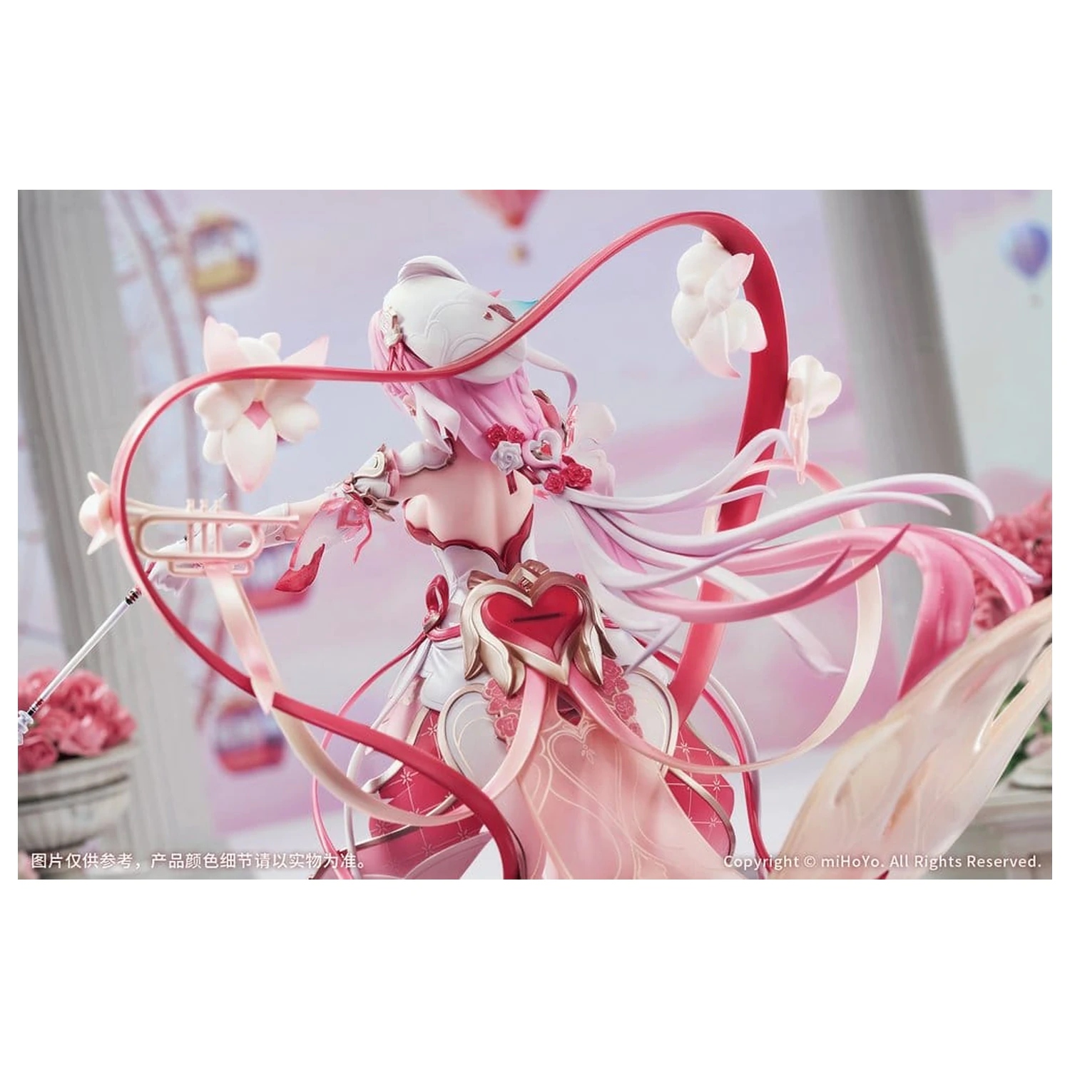 Honkai Impact 3rd PVC Figur 1/7 Elysia Hi Love Elf Ver. mit Bonus 29 cm Produktfoto