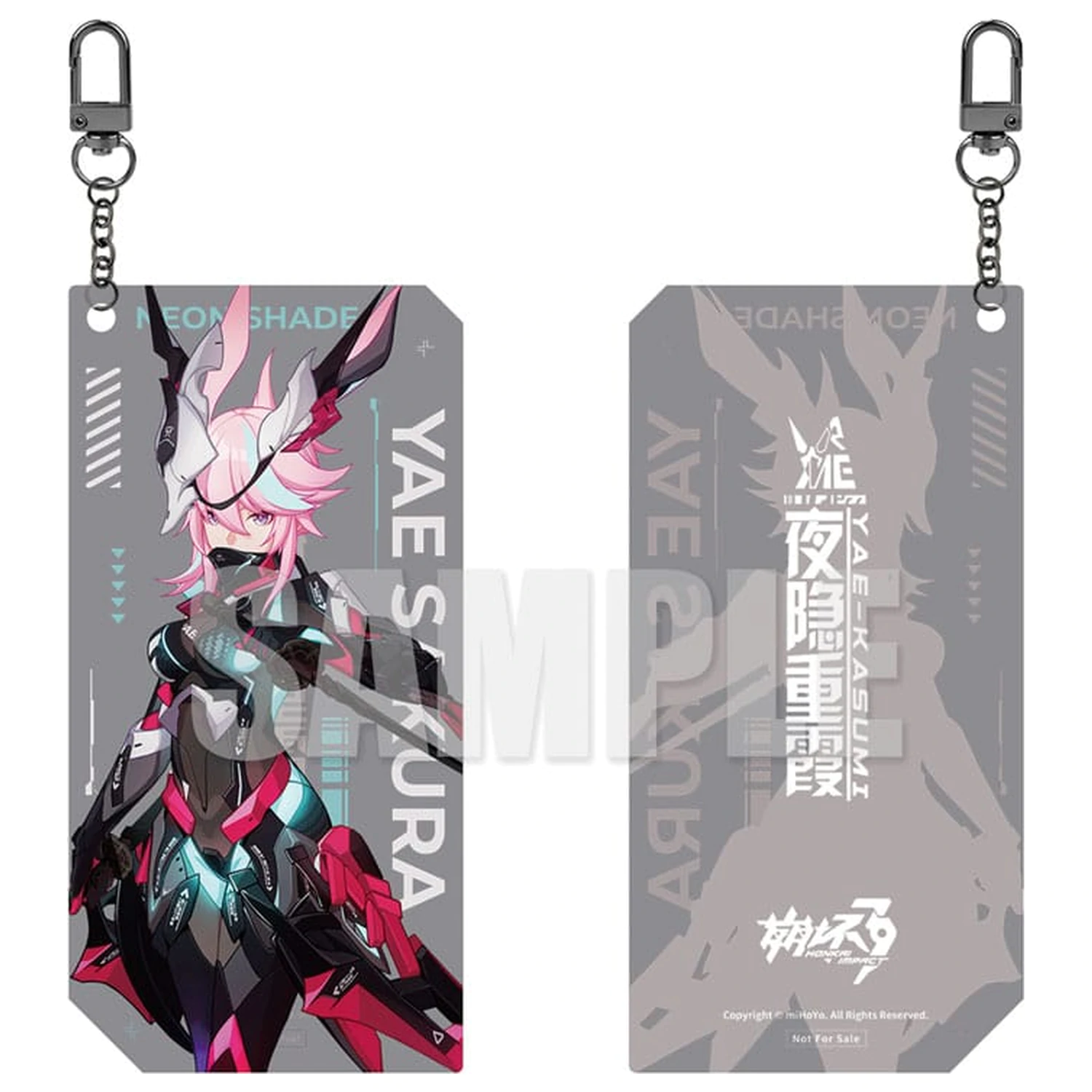 Honkai Impact 3rd Arctech Posable Series Action-Figuren 1/8 Sakura Yae Darkbolt Jonin Neon Shade Ver. 22 cm Produktfoto