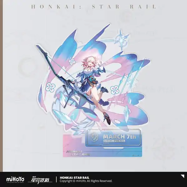 Honkai: Star Rail Acryl Figur March 7th 17 cm termékfotó